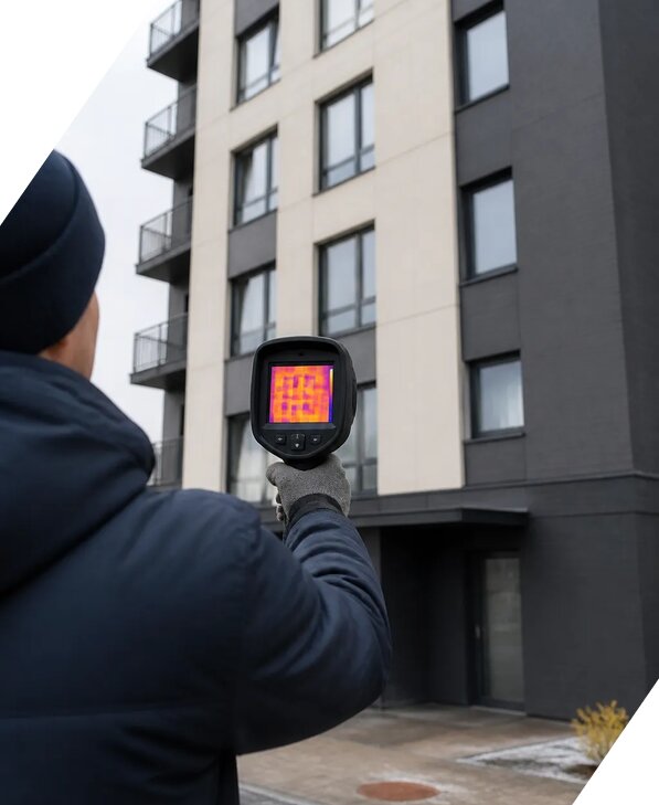 Тепловизионное обследование зданий в Кузнецке от 5212 р. | ЭкспертизаРоссия